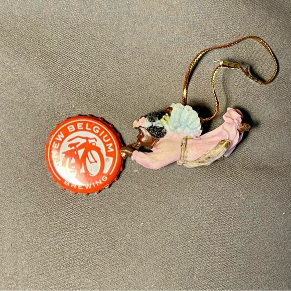 Vintage Angelic Band of Black Angels Miniature 6 Piece Polyresin Ornament set - Picture 3 of 7